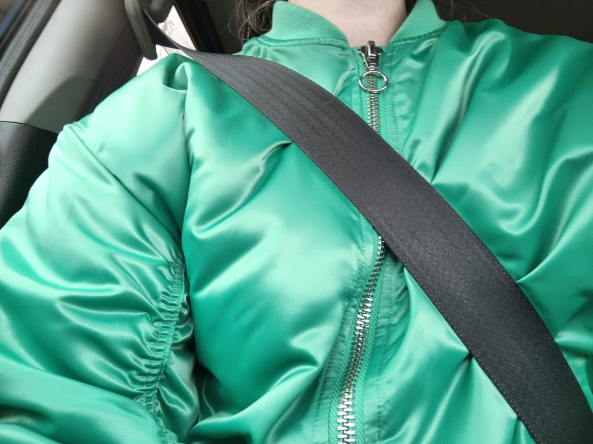 Ремень застегнутый