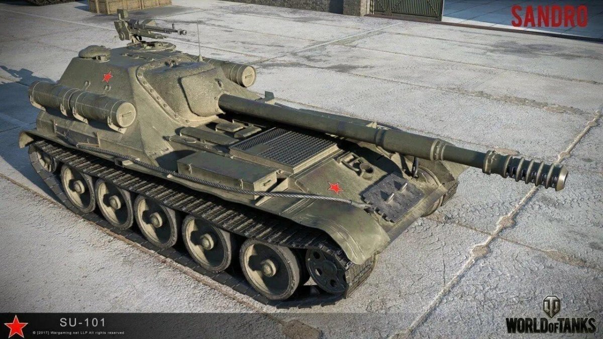 World of Tanks Су 100 м1