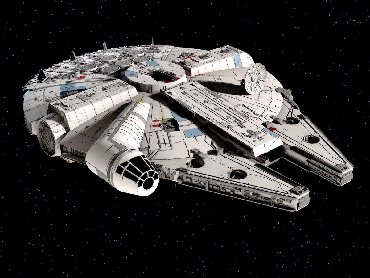 3д Star Wars - Millennium Falcon