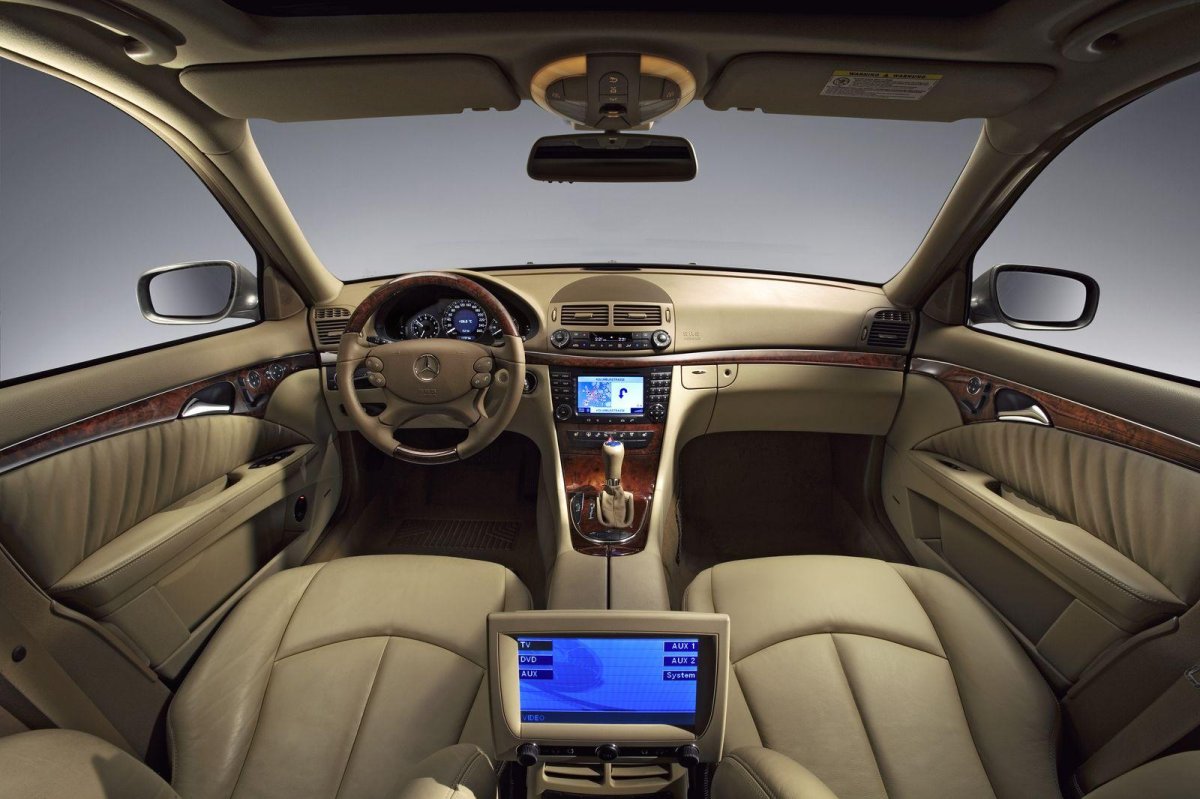 Мерседес w211 салон