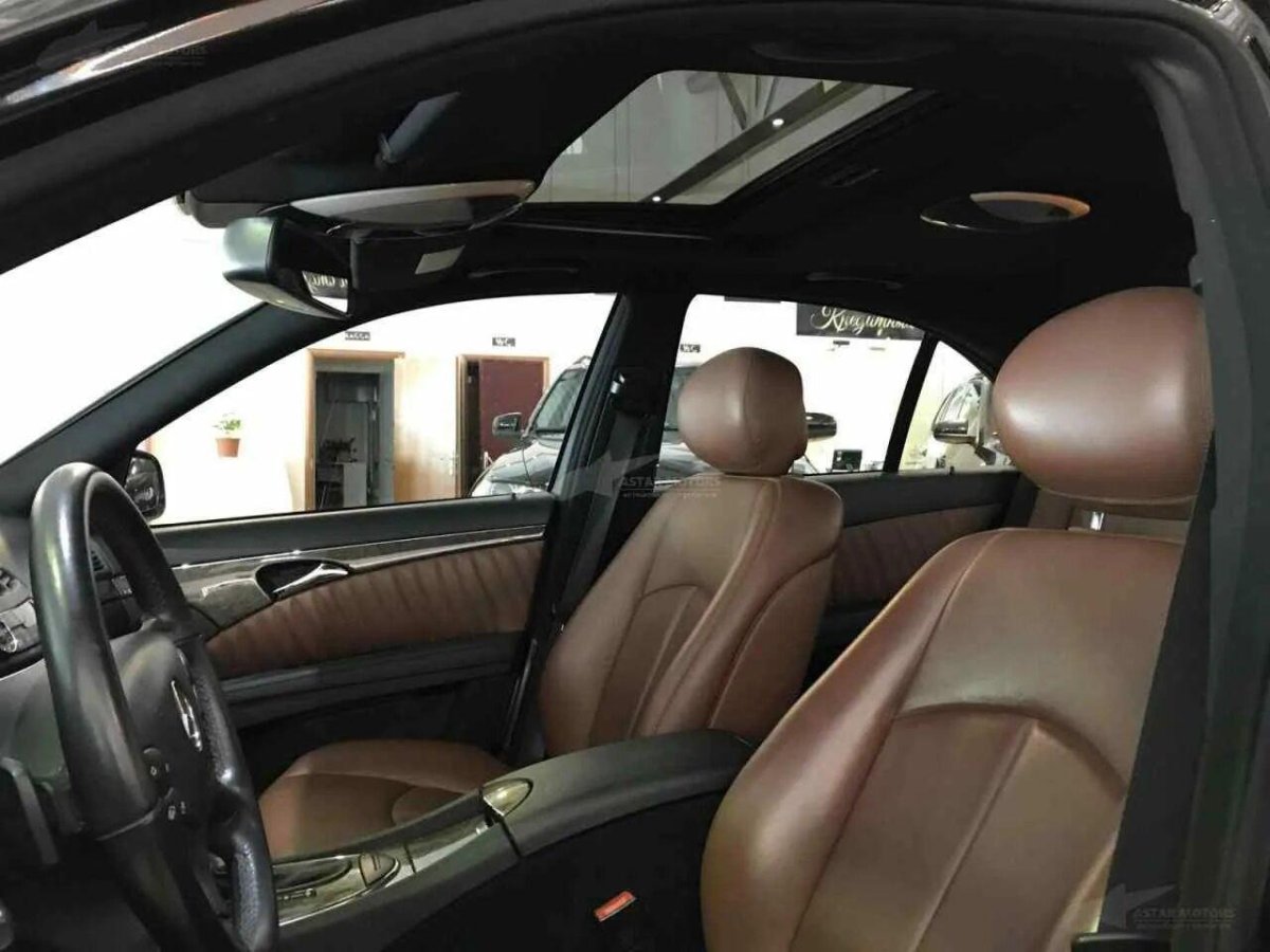 Мерседес 211 салон черный