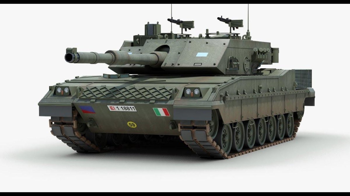 Танк с1 Ариете Италия