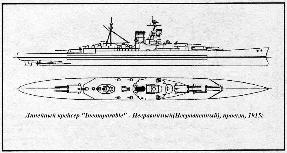 Линейный крейсер Лексингтон чертежи