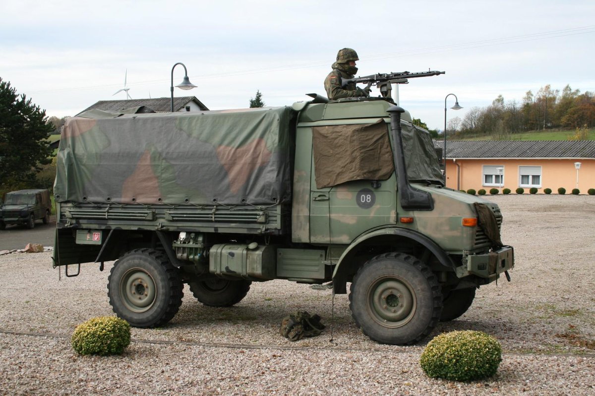 Mercedes Benz Unimog Бундесвер