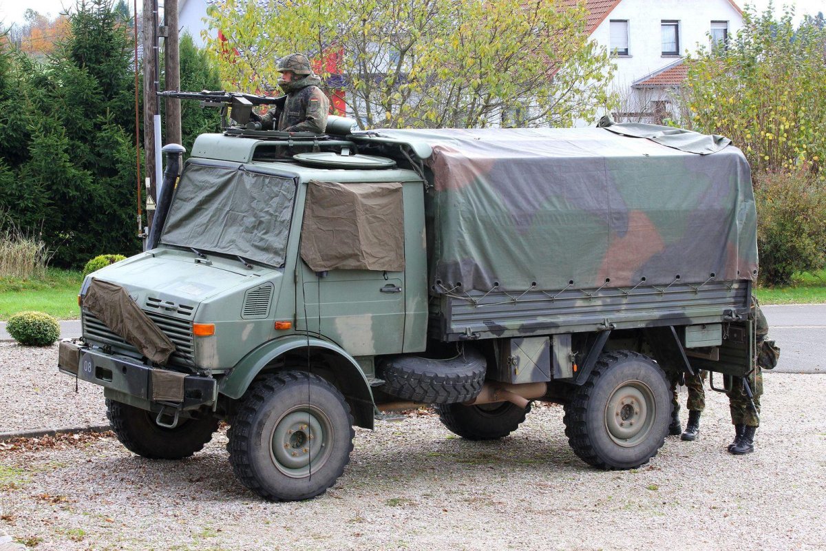 Mercedes Benz Unimog Бундесвер
