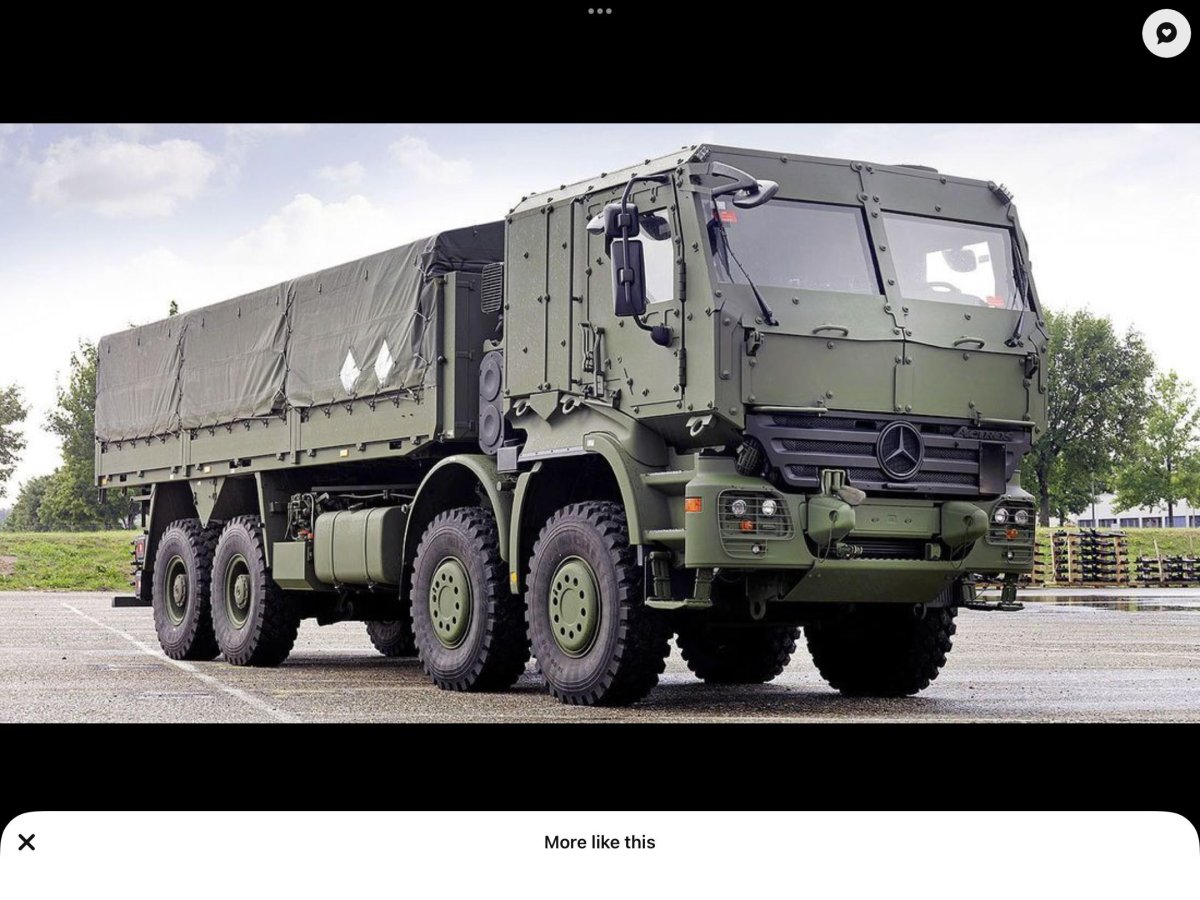 Mercedes-Benz Zetros военный грузовик