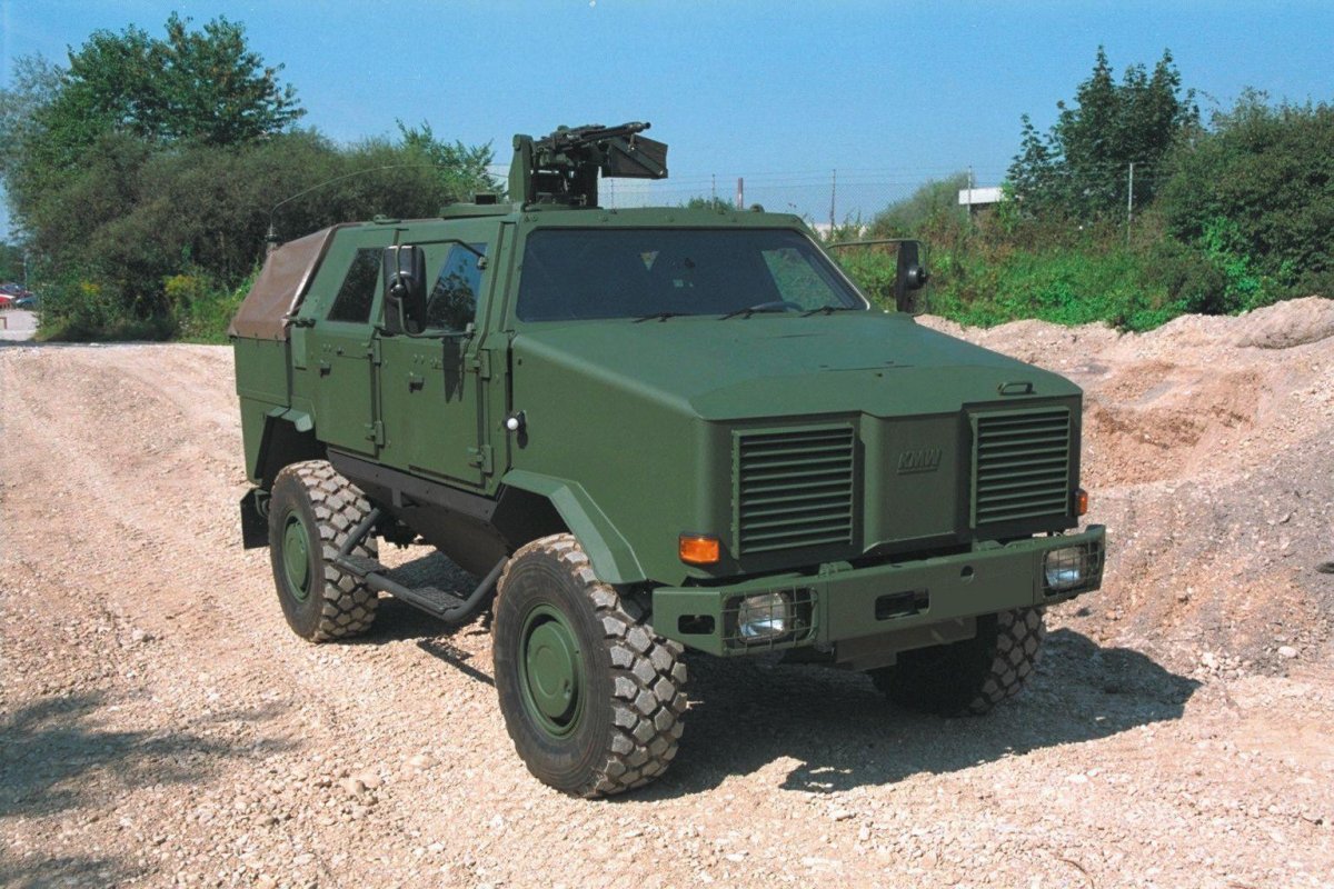 Бронеавтомобиль Dingo 2