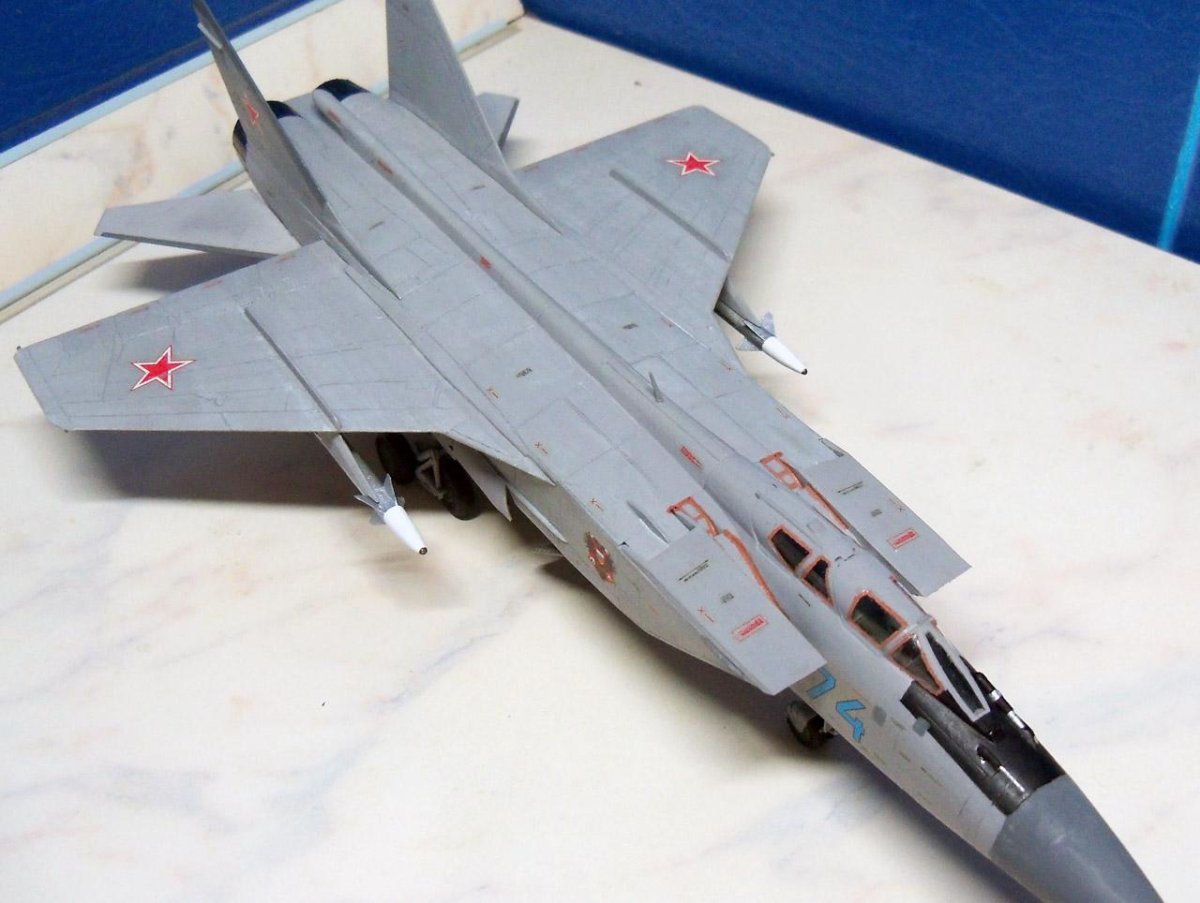 Миг-31 звезда 1/72
