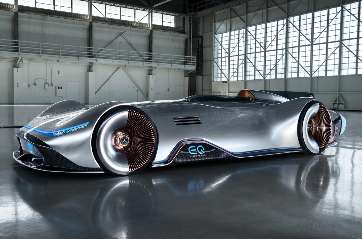 Mercedes-Benz Vision EQ Silver