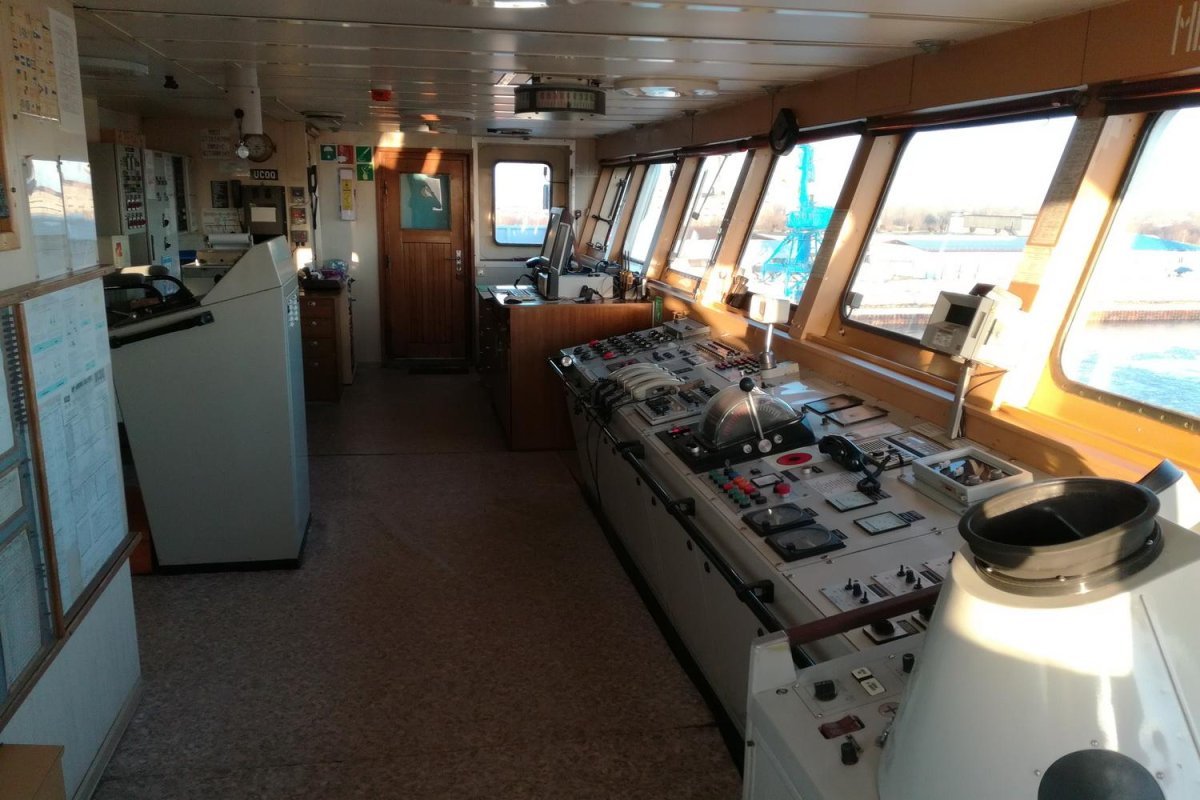 Рулевая рубка т/х Омский 141