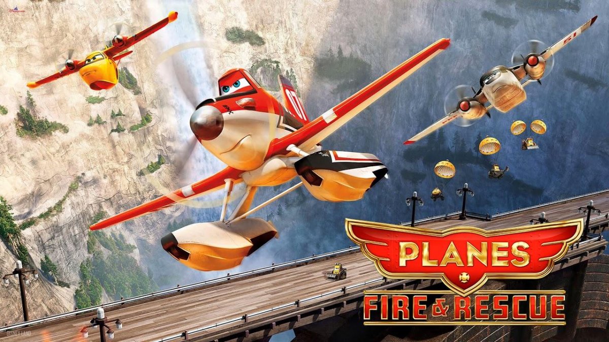 Самолеты огонь и вода Дисней