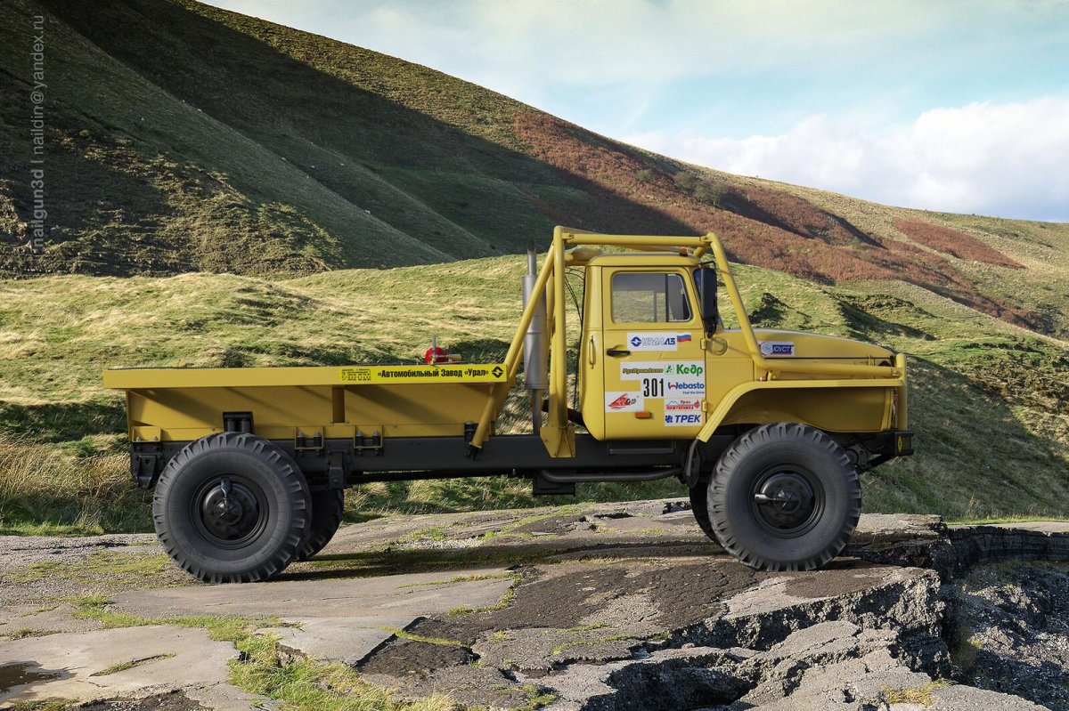 Урал 43206 трак триал