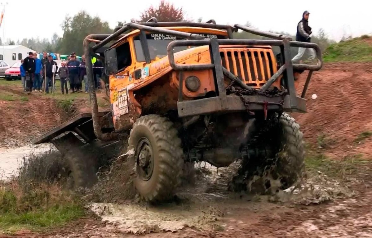 Урал 4320 трак триал