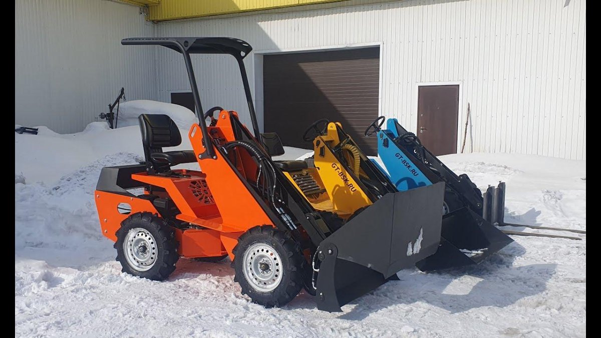 Мини погрузчик макер