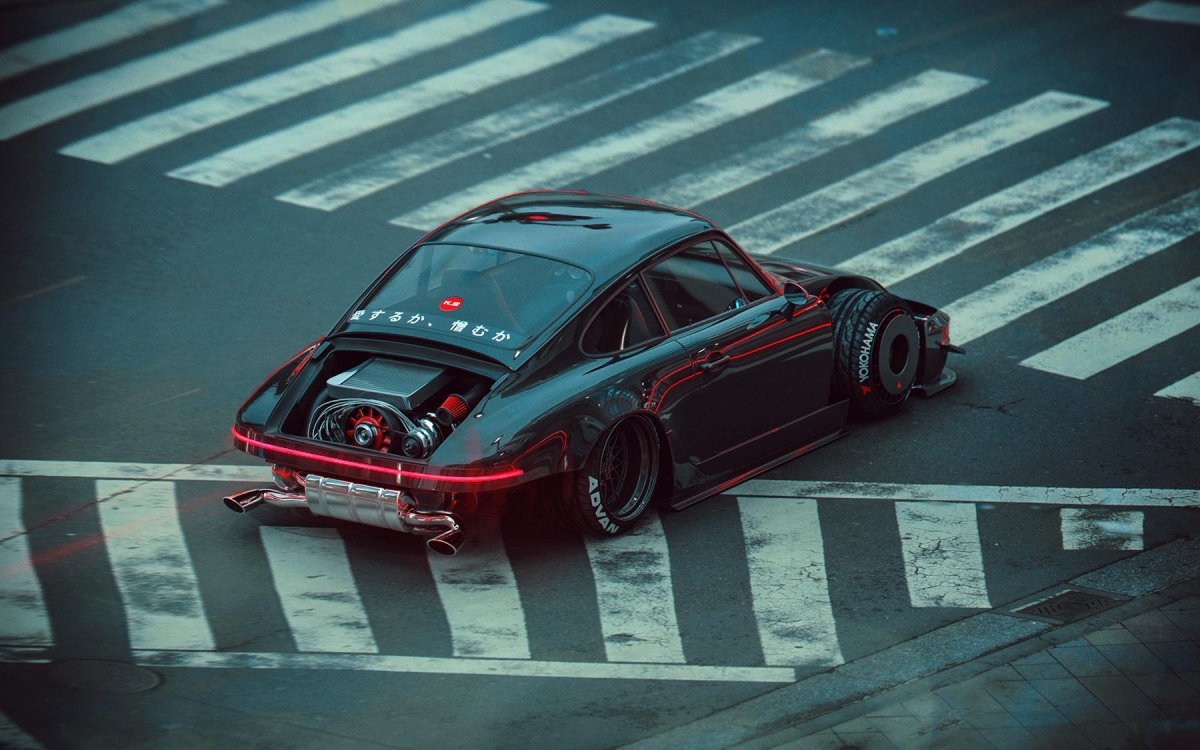 Khyzyl Saleem Порше