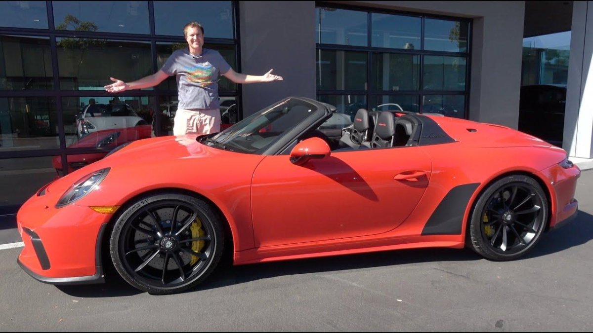 Порше спидстер 2020