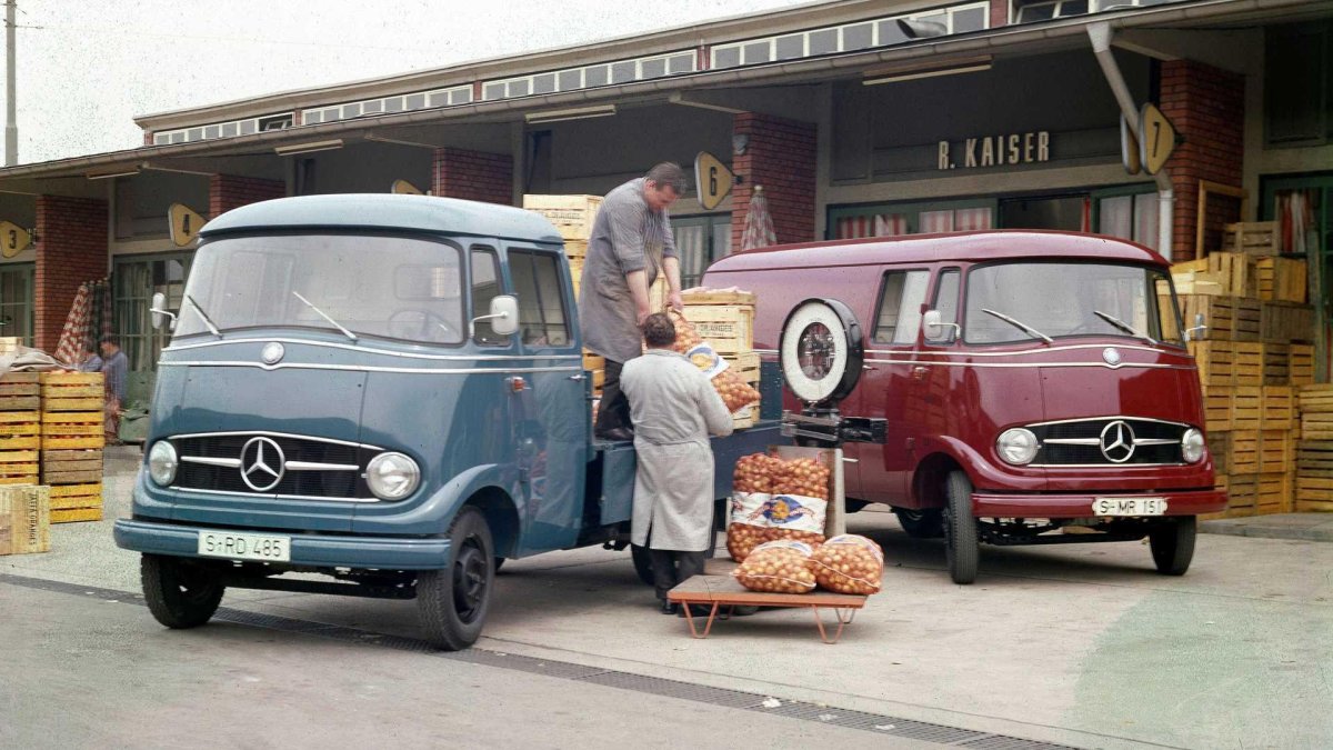 Mercedes-Benz l 319 Camper van 1959
