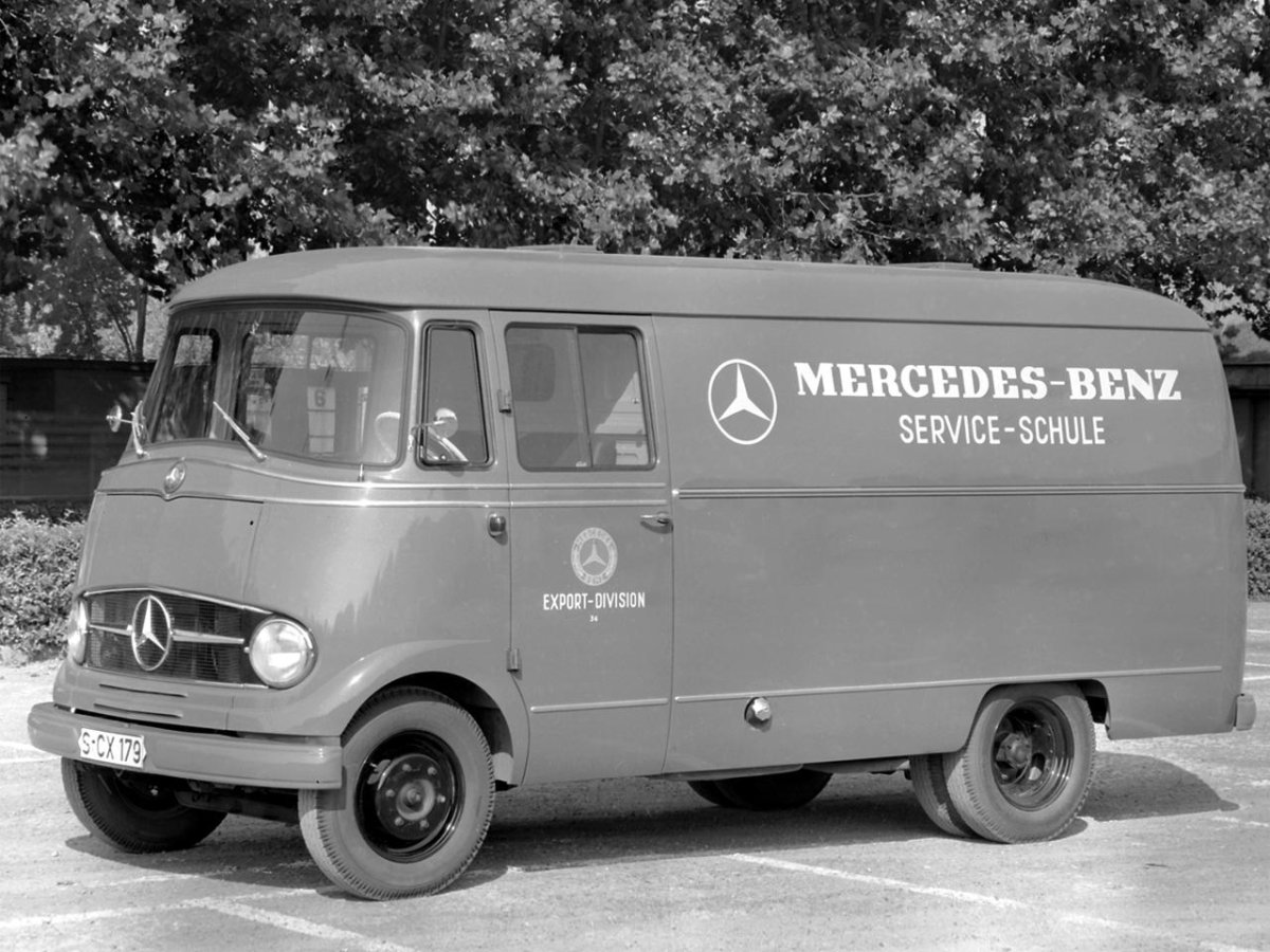 Mercedes Benz l319 фургон