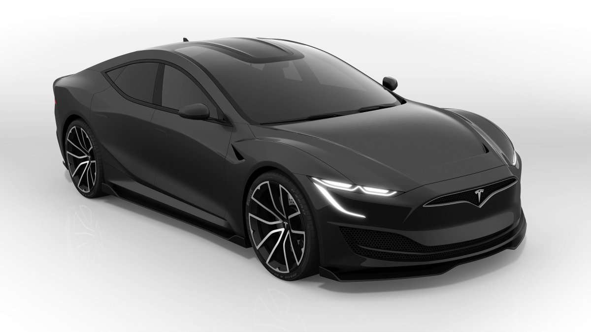 Машина Tesla model s