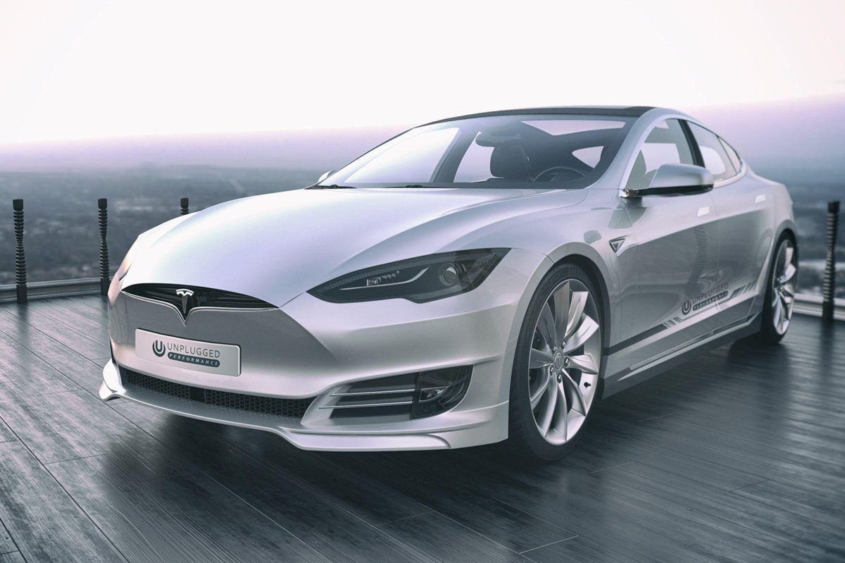 Машина Tesla model s