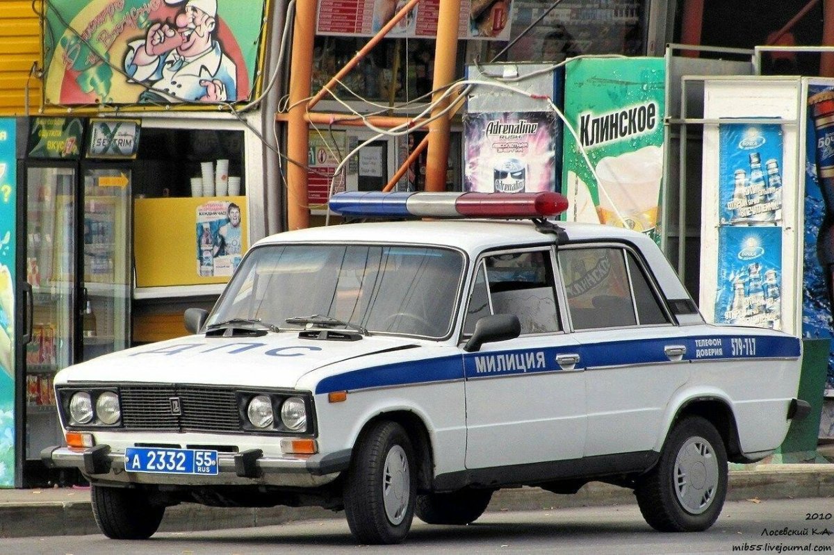 ВАЗ 2106 Жигули милиция ДПС