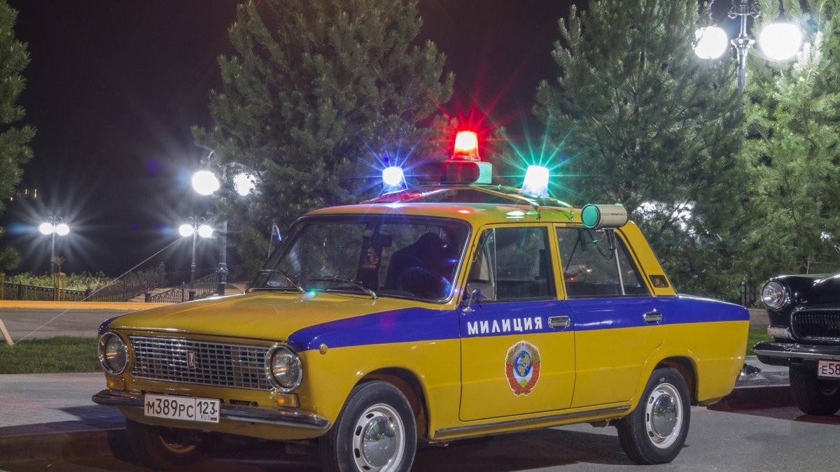 ВАЗ 2106 милиция СССР ГАИ