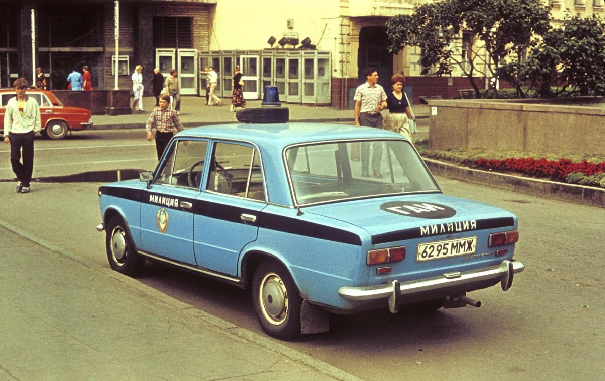 ВАЗ 2101 Советская милиция