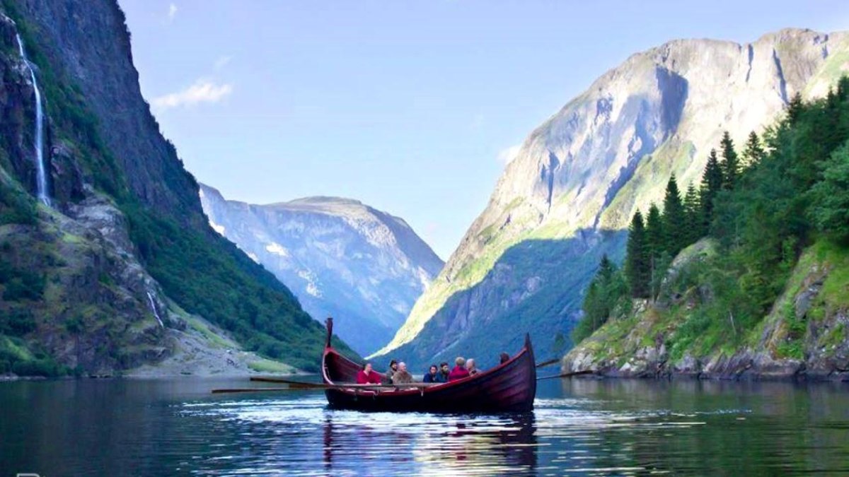 Гудванген деревня викингов