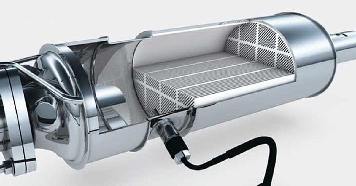 Сажевый фильтр на дизеле