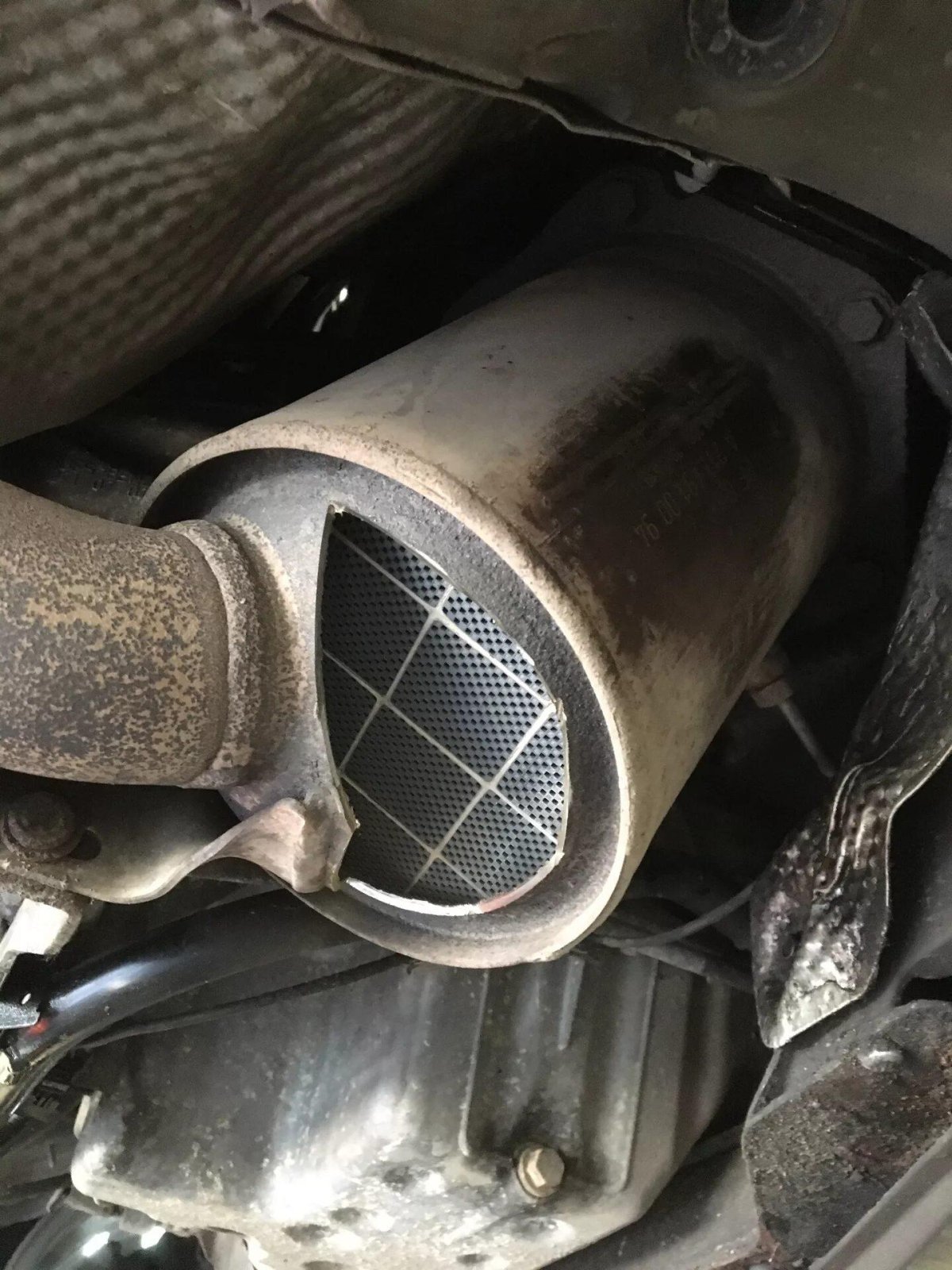 Сажевый фильтр w211 2.2 CDI