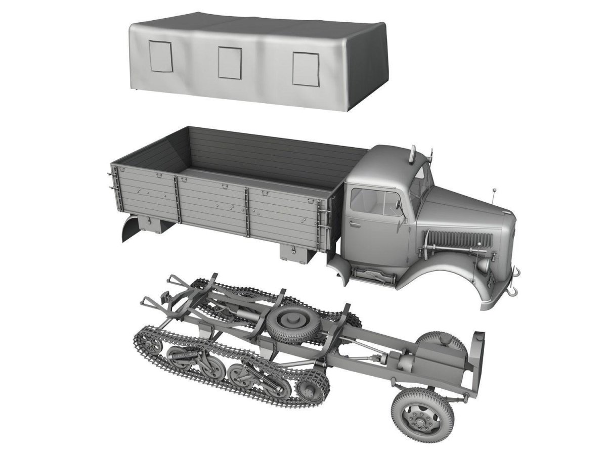 Немецкий грузовик Опель блиц