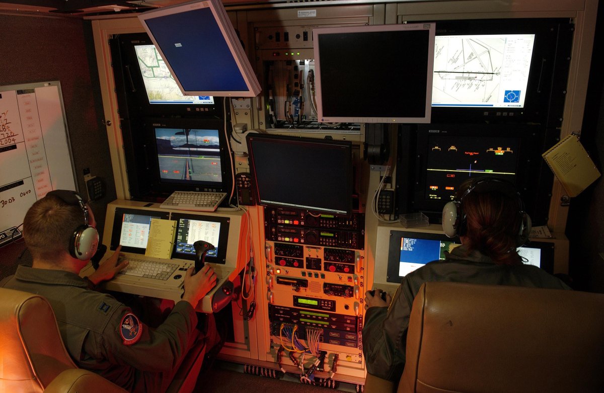 Станция управления БПЛА предатор