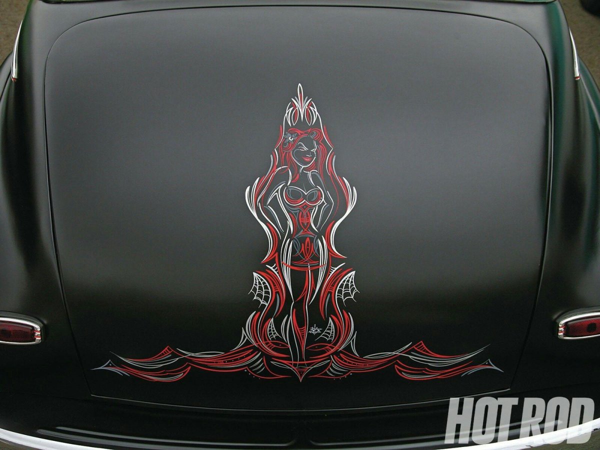 Пинстрайпинг Белоснежка