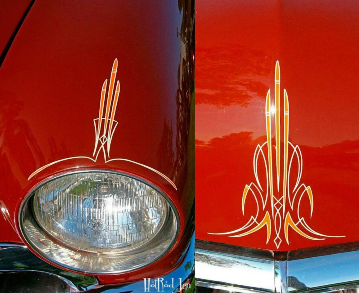 ГАЗ 21 Пинстрайпинг