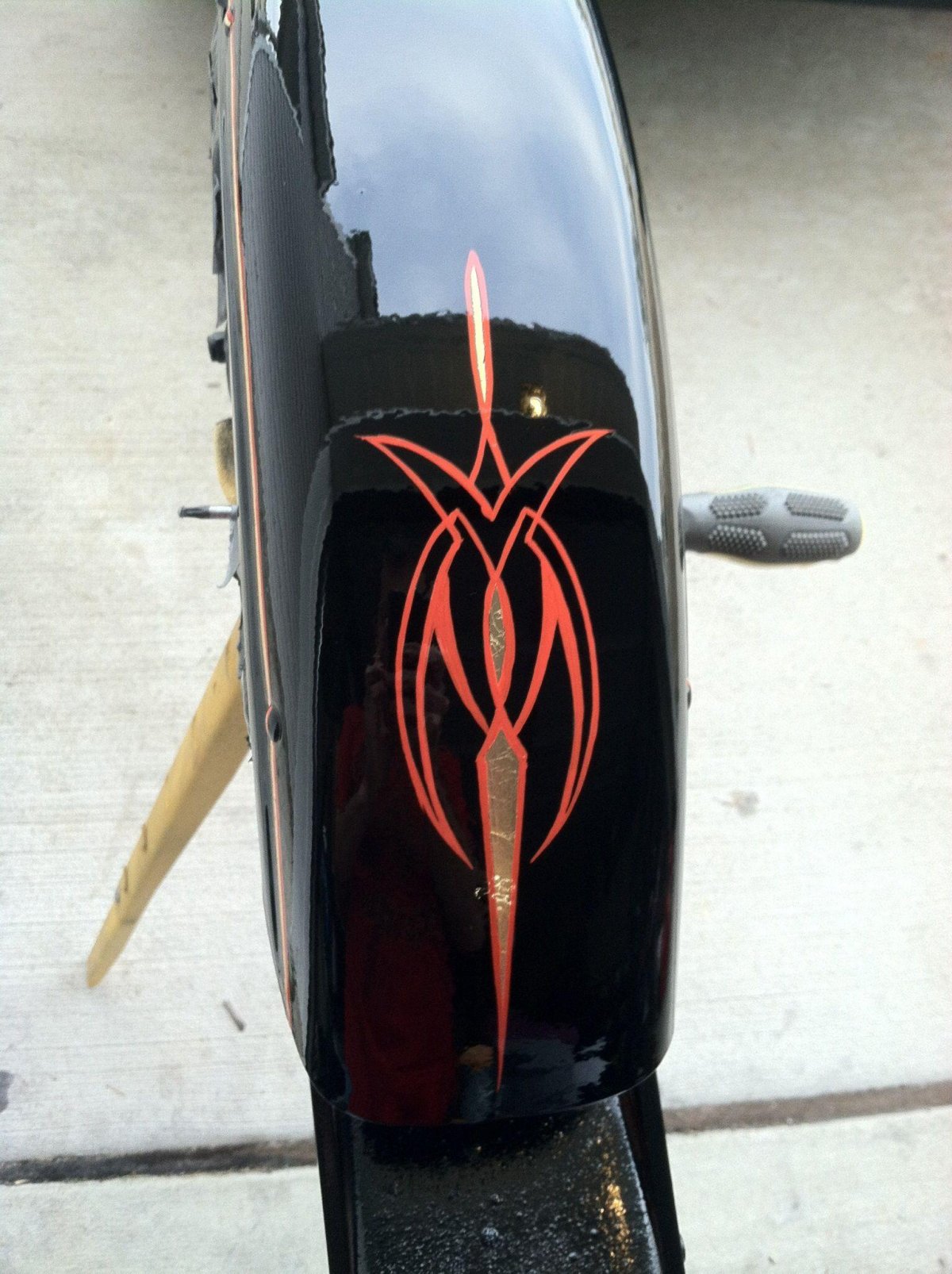 Пинстрайп мотоцикл