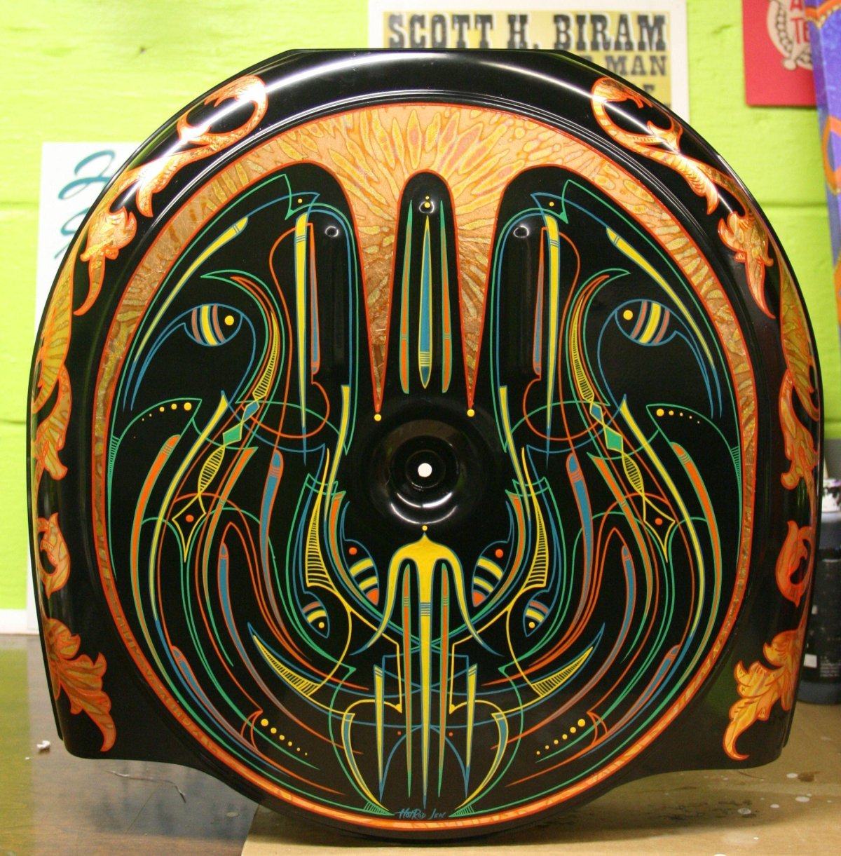 Пинстрайпинг на дисках