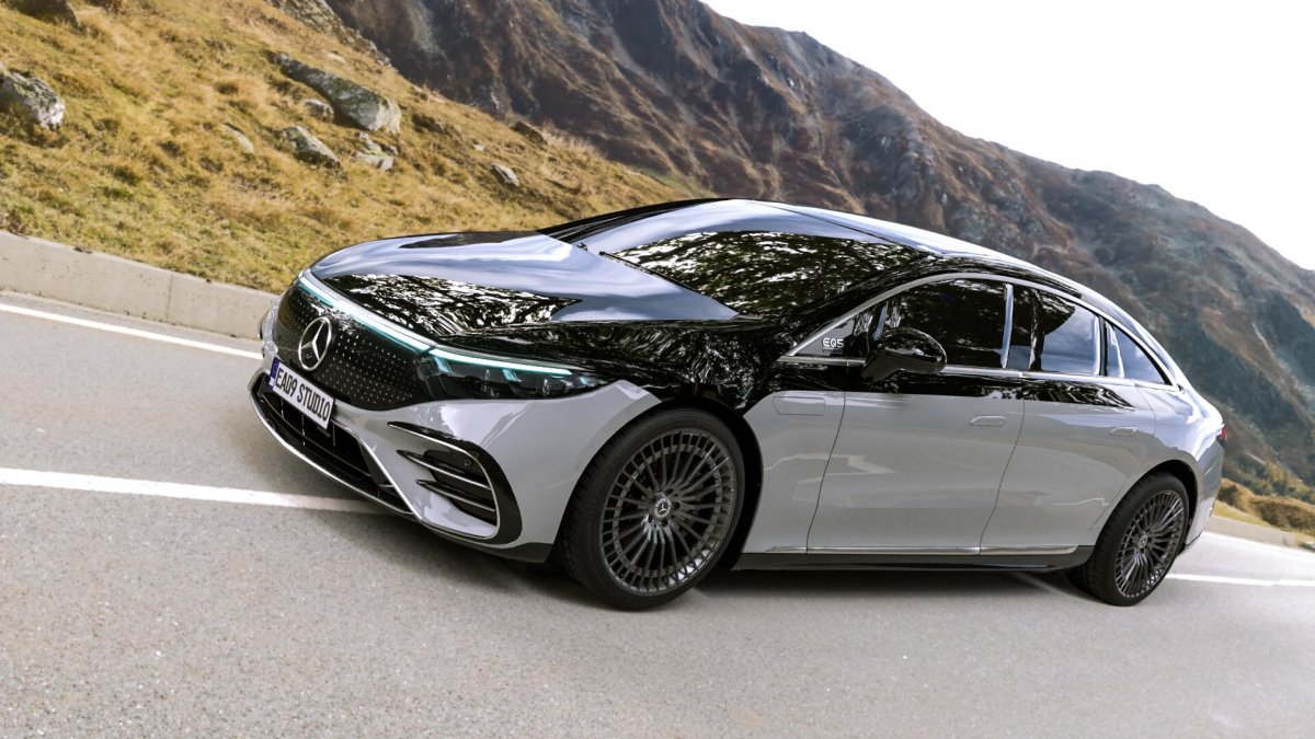 Мерседес EQS 580