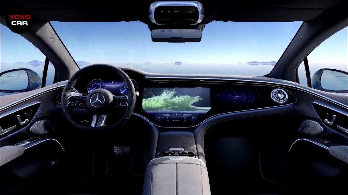 Mercedes-Benz EQS 2021 салон