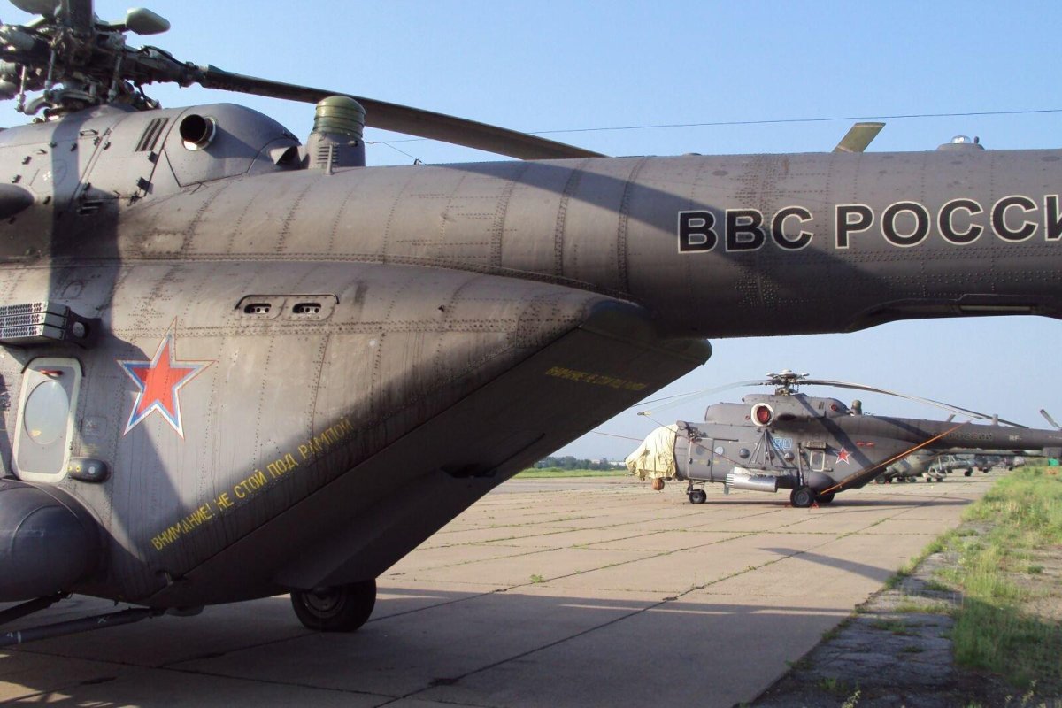 Рампа на вертолете ми 171