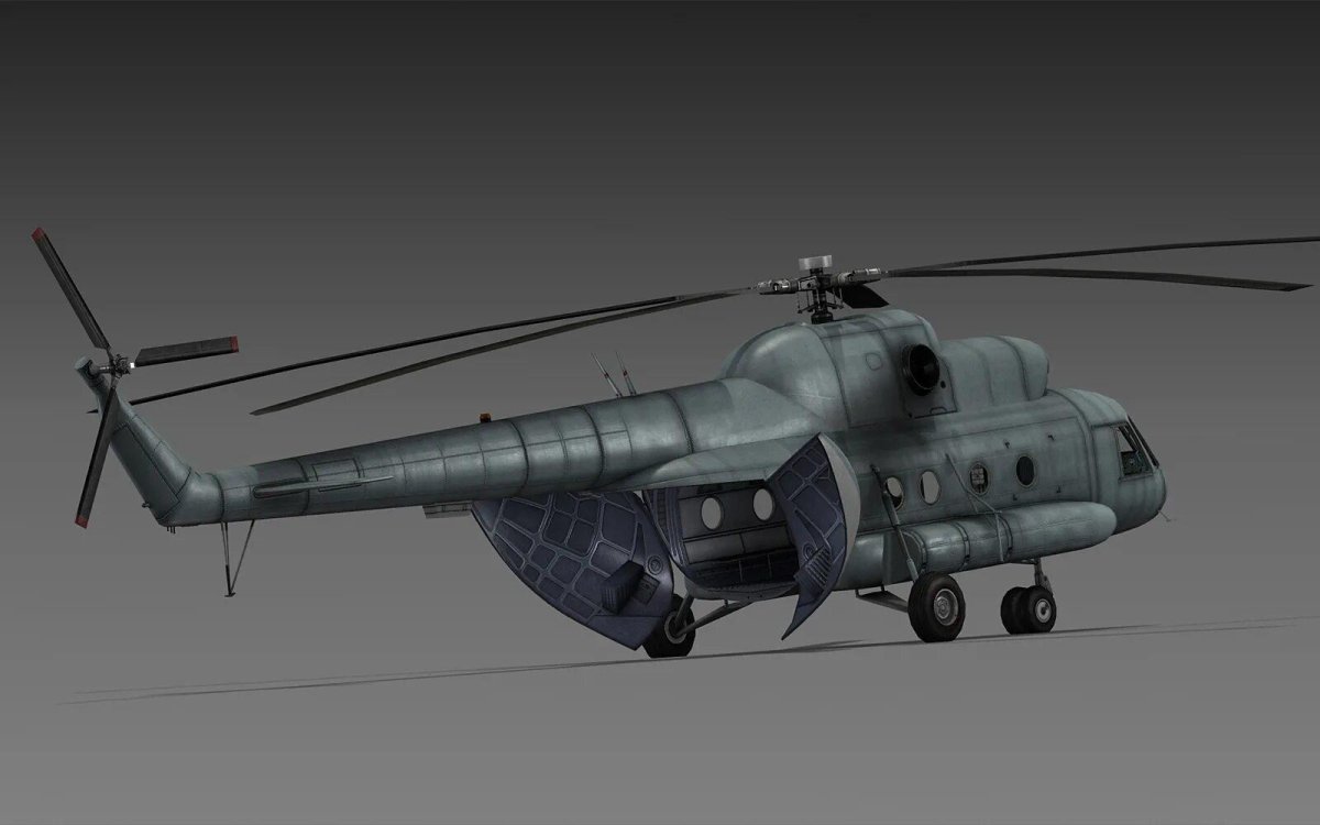 Ми-8 вертолёт Гражданский