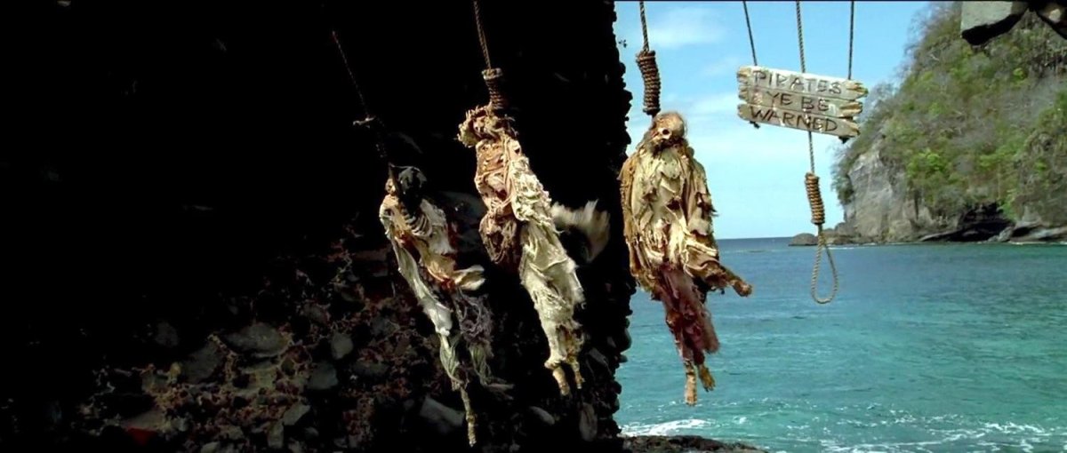 Пираты Карибского моря 1 Виселица