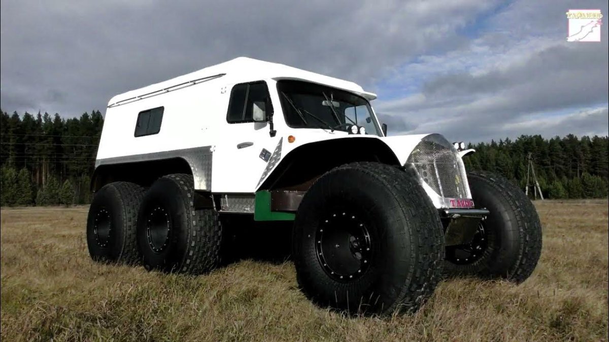 Снегоболотоходы 6х6