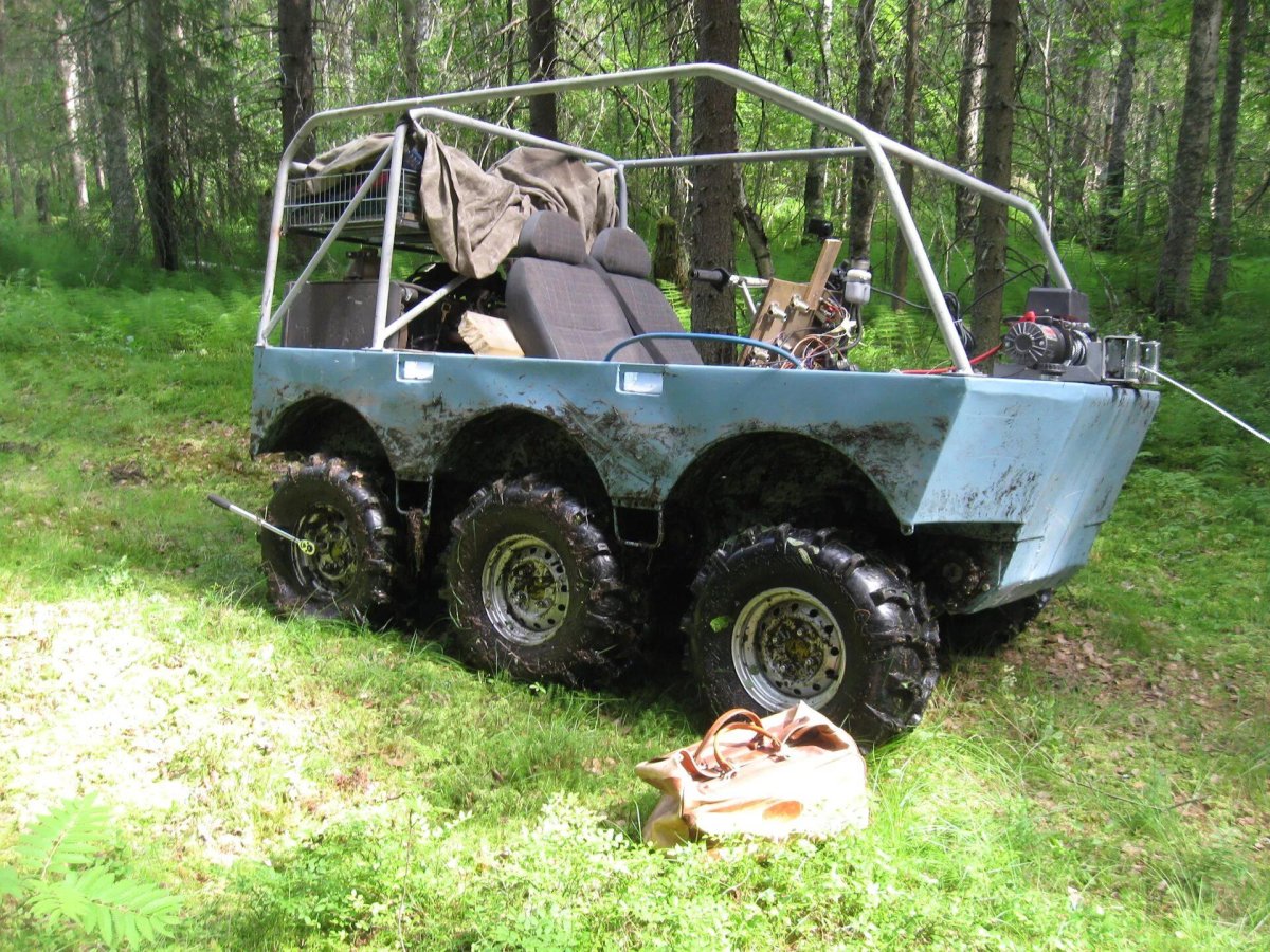 Вездеход амфибия 6х6