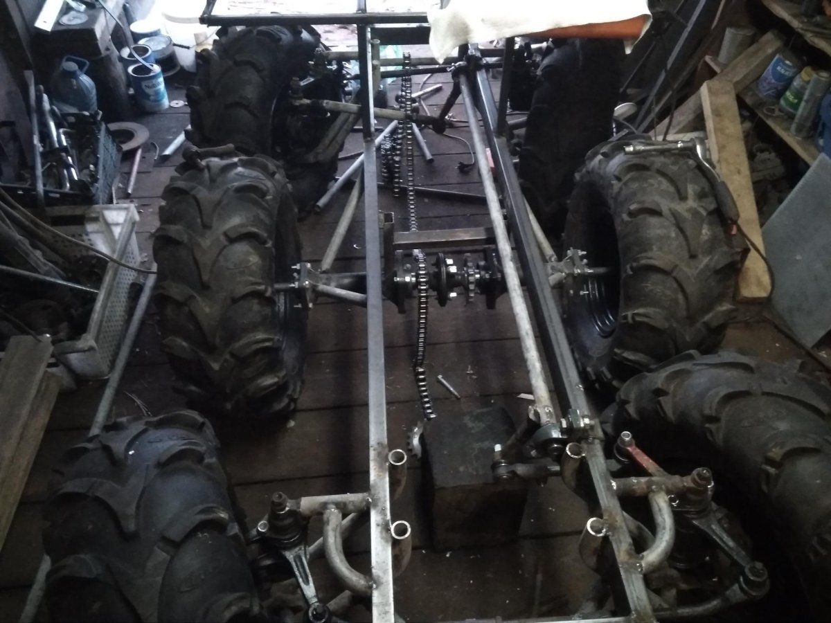 Вездеход переломка 6х6