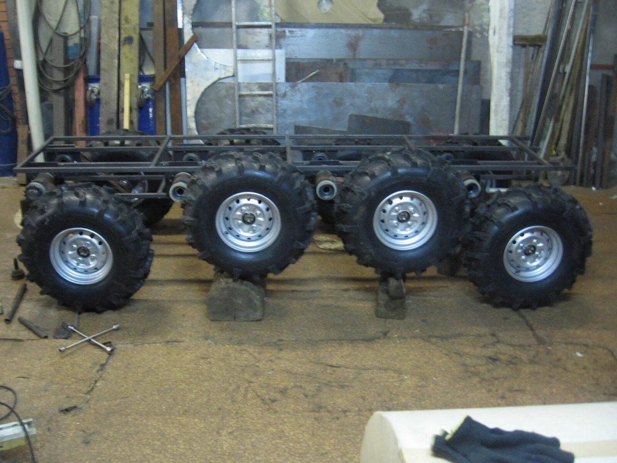 Вездеход переломка 6х6