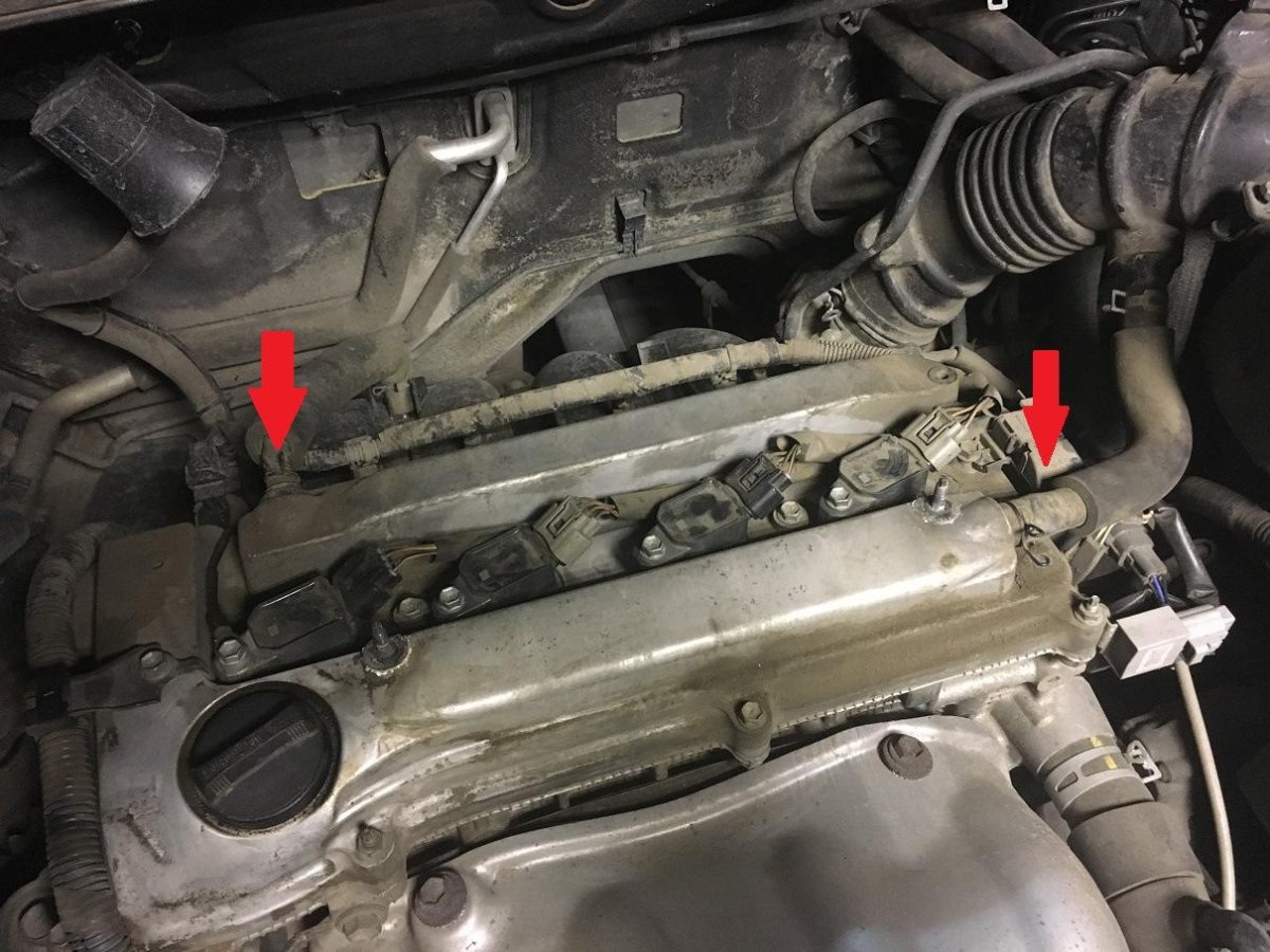 Клапан картерных газов Камри 40