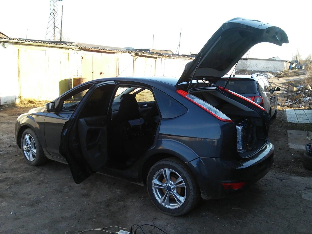 Форд фокус 2 хэтчбек с открытым багажником