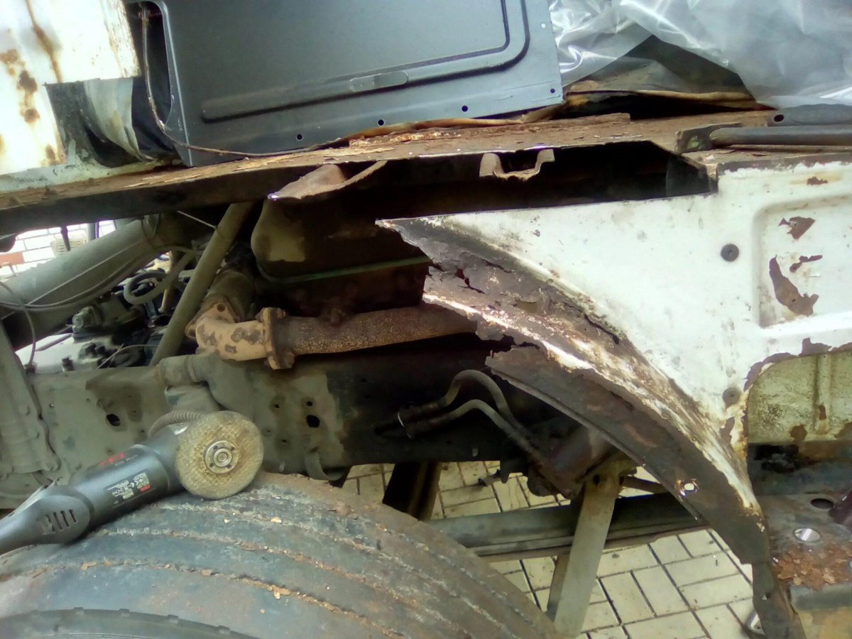 Ремонтная вставка кабины МАЗ