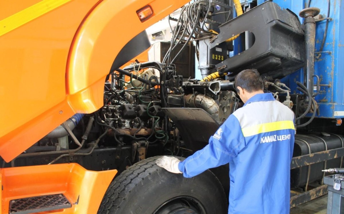Техническое обслуживание КАМАЗ 65115