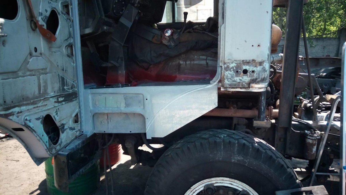 Усиление кабины МАЗ